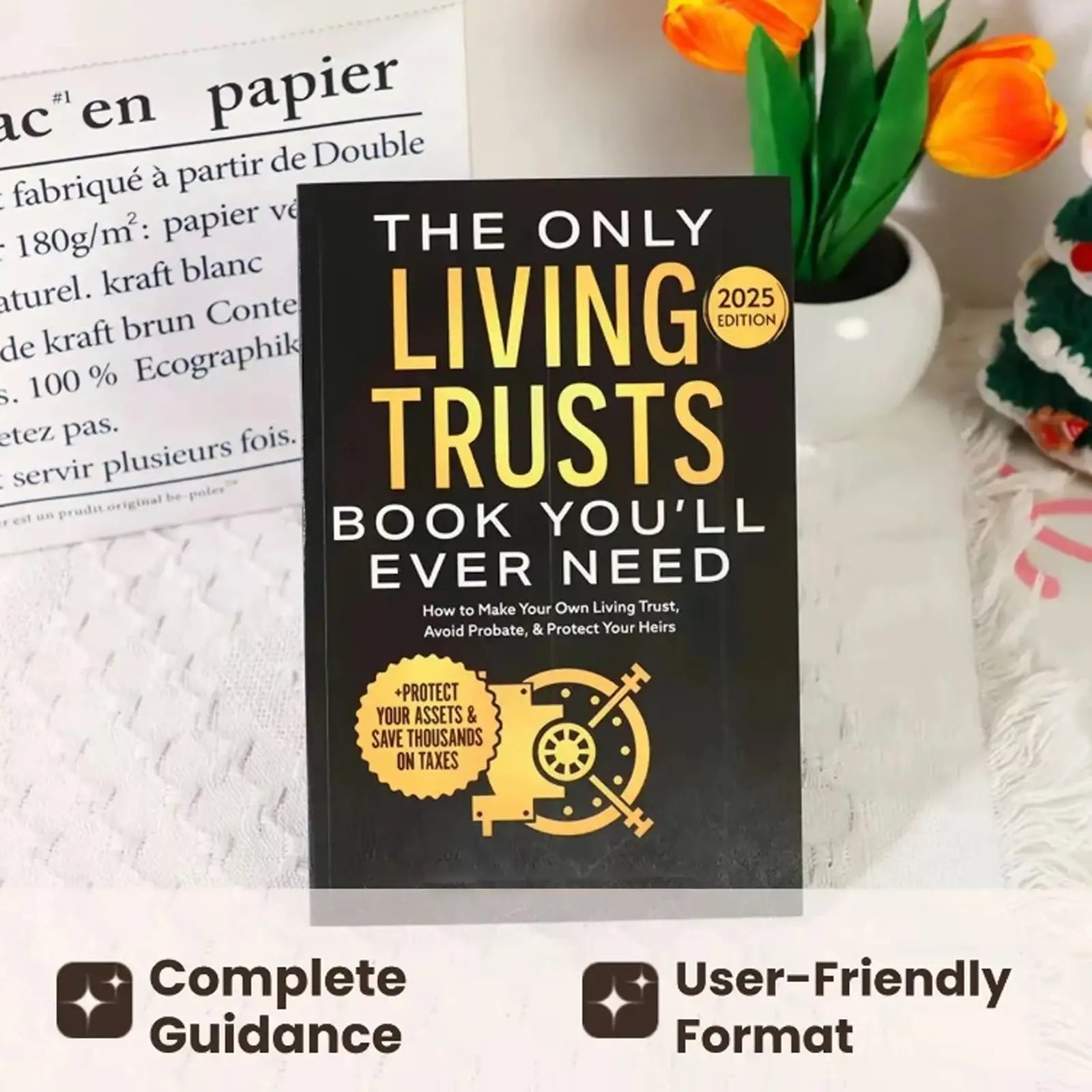 Estate Planning Living Notebook - Practical Essential Guide with Comprehensive Step-by-Step Instructions for Creating Your Own Living Trust,back to school,back to school haul