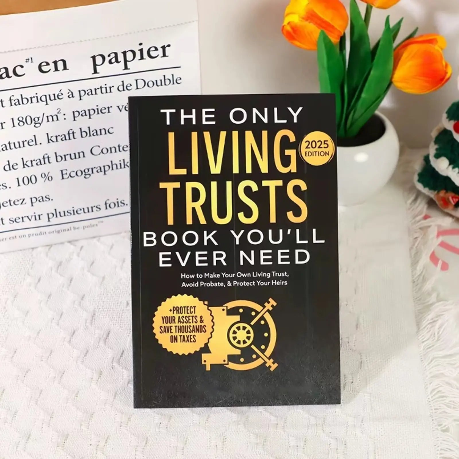 Estate Planning Living Notebook - Practical Essential Guide with Comprehensive Step-by-Step Instructions for Creating Your Own Living Trust,back to school,back to school haul