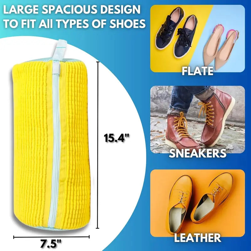 Laundry Shoe Washing Bag for Washing Machine - Protect Your Footwear during the Wash Accessories shoe washing,Mesh Accessory mesh laundry Grey #backtoschool