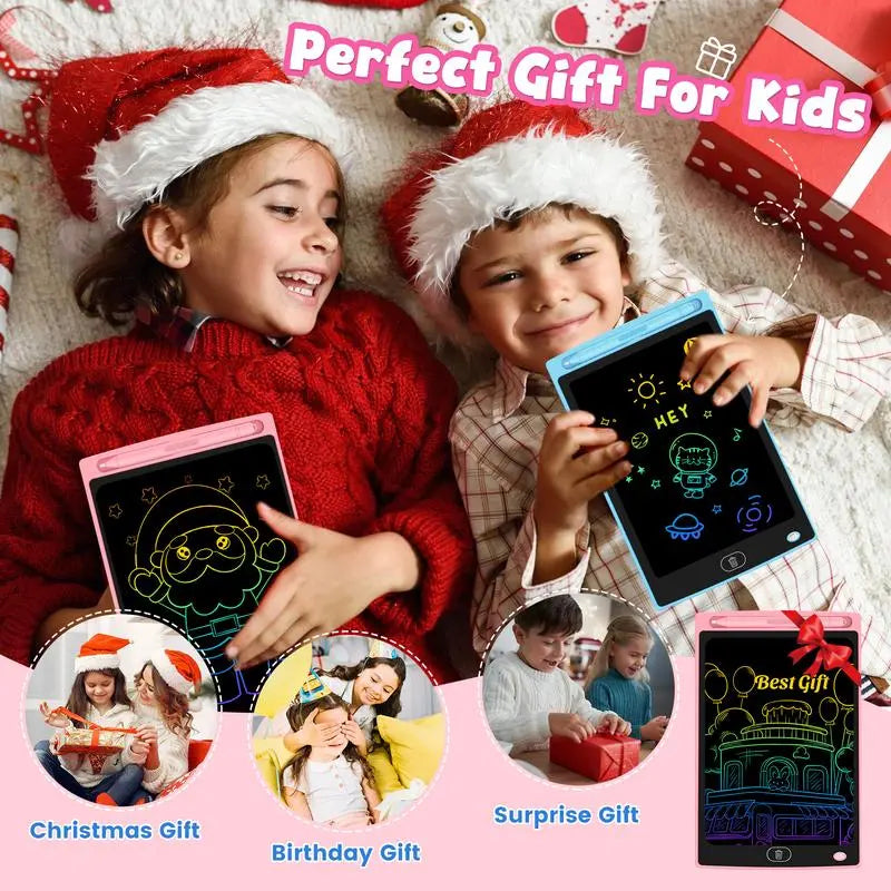 8.5 in LCD Writing Tablet Devices for Kids - Durable, Portable, Erasable Reusable Toddler Doodle Screen, Educational School Learning Toys, Perfect Cool Gifts for 3-8 Year Old Boys