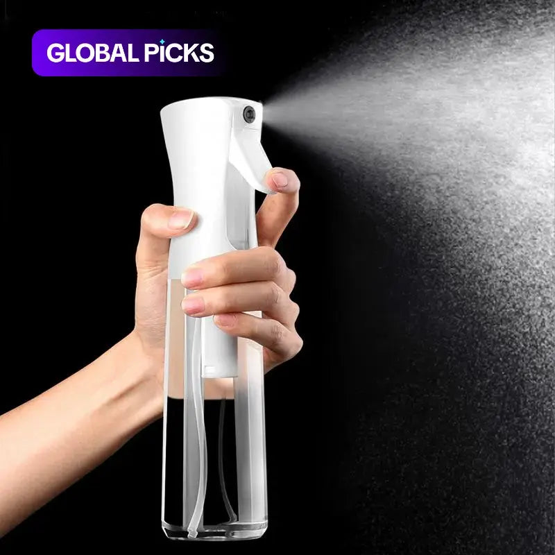 Clear Multifunctional Ergonomic Design Water Spray Bottle, Styler Spray Bottle, Clean Ultra Fine Continuous Mist