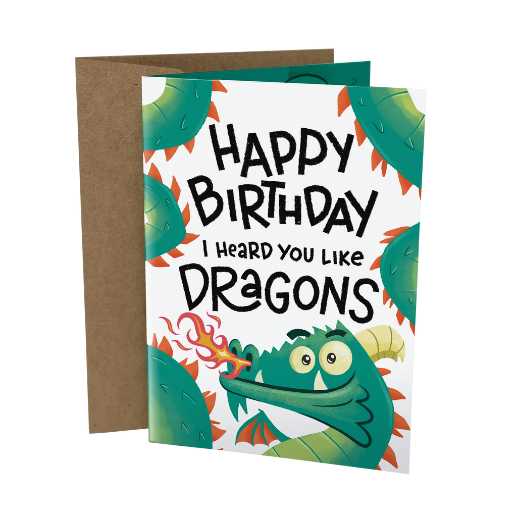 Hilarious Birthday Cards - Birthday Cards for Friends - 5x7 Inch Individual Greeting Card with Kraft Envelope