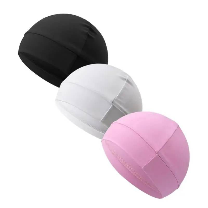 Unisex Plain Color Multifunctional Skull Caps 2026 Summer Sportive Beanie Fitted Hat for Men Women Stretchy Helmet Liner Biking Accessory Back To School Birthday Outfit Machine Washable Polyamide SpringStatements Fitting Outdoor Hat