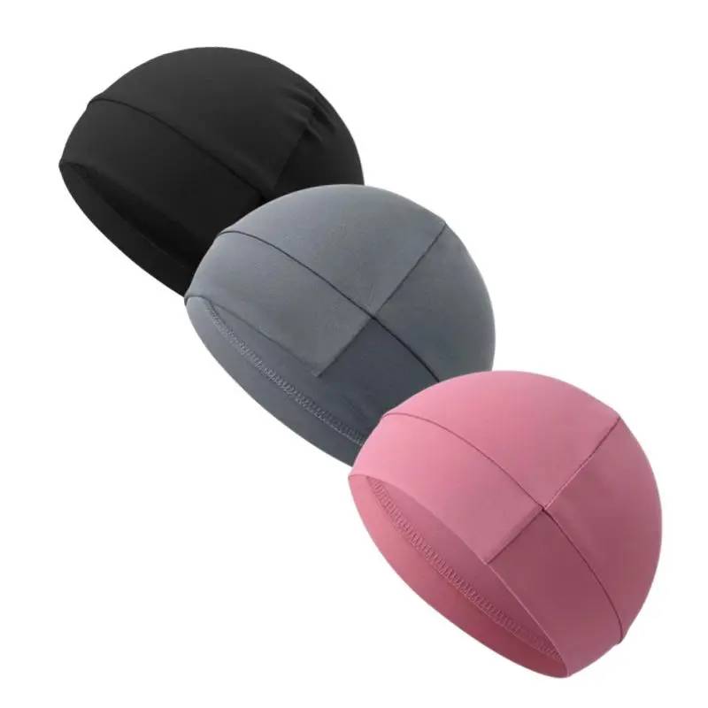 Unisex Plain Color Multifunctional Skull Caps 2026 Summer Sportive Beanie Fitted Hat for Men Women Stretchy Helmet Liner Biking Accessory Back To School Birthday Outfit Machine Washable Polyamide SpringStatements Fitting Outdoor Hat