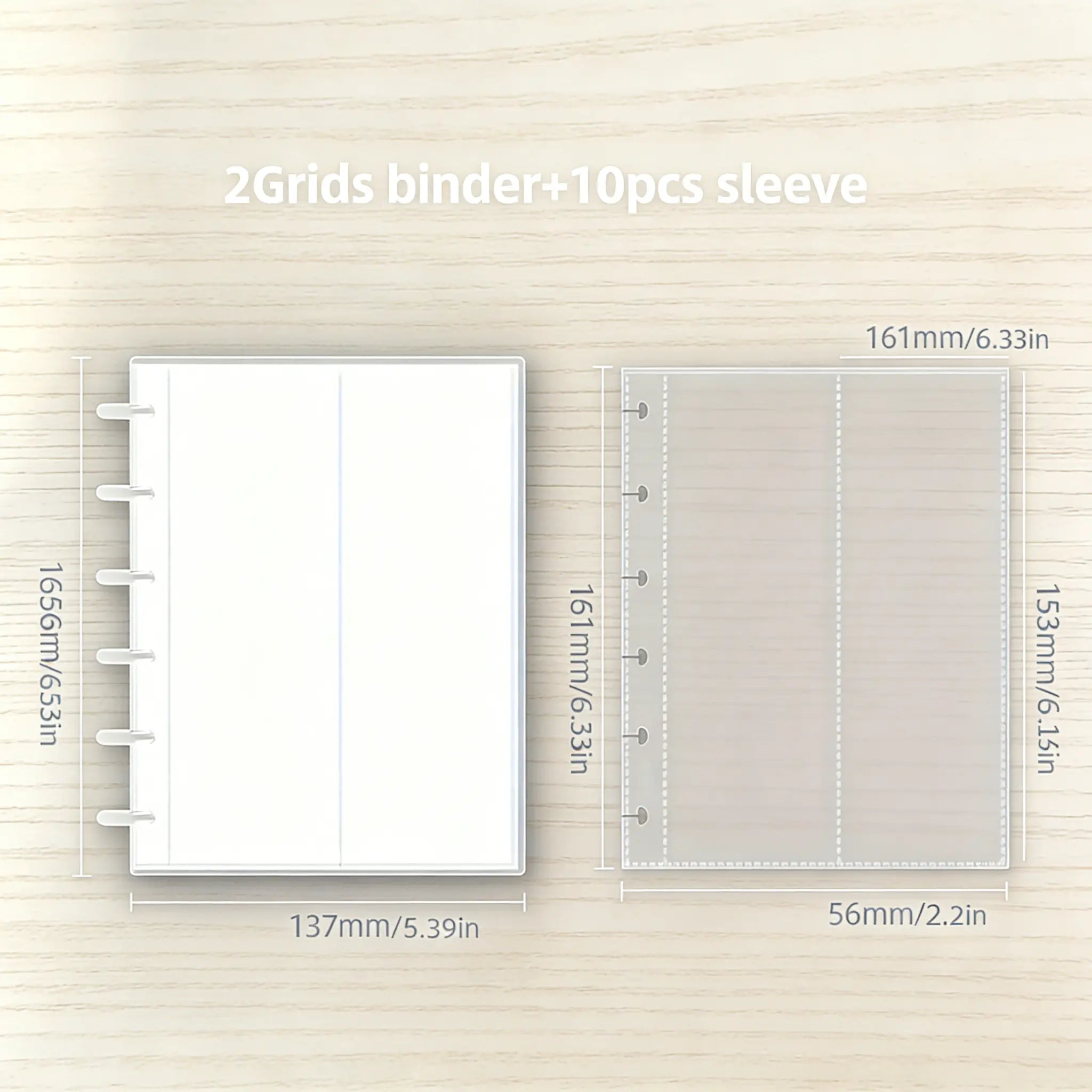 Transparent Photo Booth Frame & Album-Style Storage Box - 2x6-in Capacity, 20-Page Decorations, Wedding Photo Albums, GF Gift (Office Stationery)