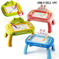 1pc Children's Educational Drawing Board Toy, Graffiti Doodle Writing Board, Erasable Colorful Painting Table, Cartoon Early Learning Toy, Sketching Toy for Kids Ages 3-5, Reusable Learning Tool, Easter, Christmas, and Birthday Gift