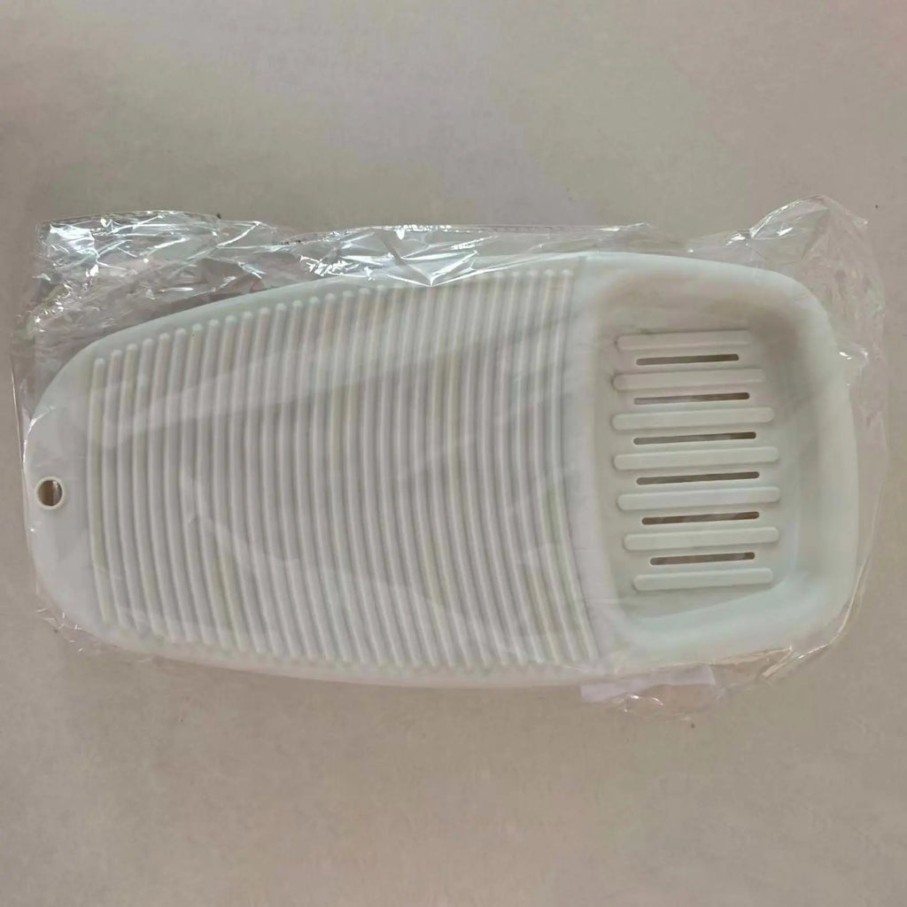 Non-Slip Soap Saver Scrubber Board, Plastic Washboard, Durable Household Cleaning Tool, Ideal for Laundry & Daily Use, Perfect for Clothes Care
