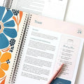 1-Year Bible Study Planner Notebook - Daily Devotional Journal, Spiral Bound Planner, Weekly Scripture & Reflection Journal for Personal Devotion, Faith Gifts 2026 | Office Accessories for Journaling,back to school,back to school haul
